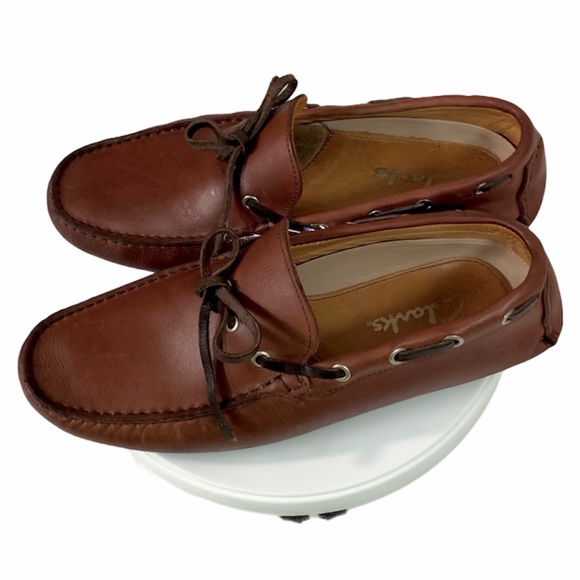 Clarks Other - CLARKS (0)Driving Boat Slip-On Leather Moccasin 8M